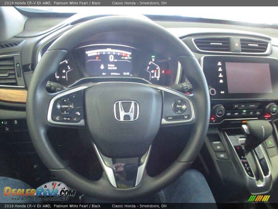 2019 Honda CR-V EX AWD Platinum White Pearl / Black Photo #32