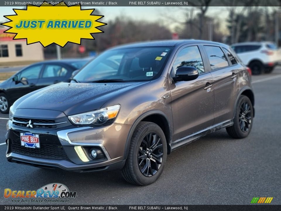 2019 Mitsubishi Outlander Sport LE Quartz Brown Metallic / Black Photo #1