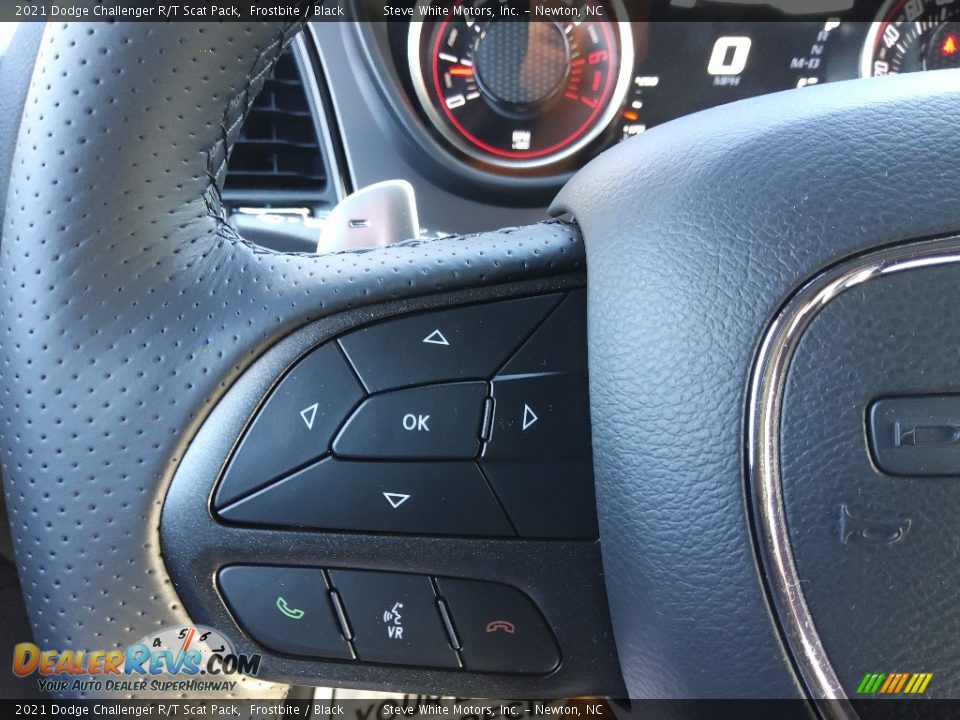 2021 Dodge Challenger R/T Scat Pack Steering Wheel Photo #17