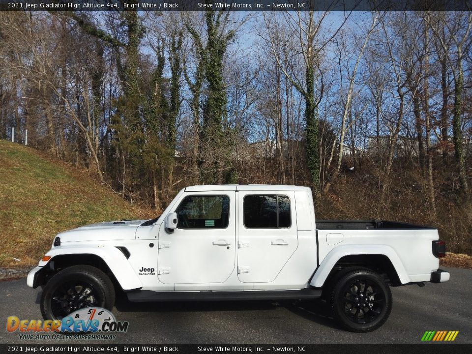 2021 Jeep Gladiator High Altitude 4x4 Bright White / Black Photo #1