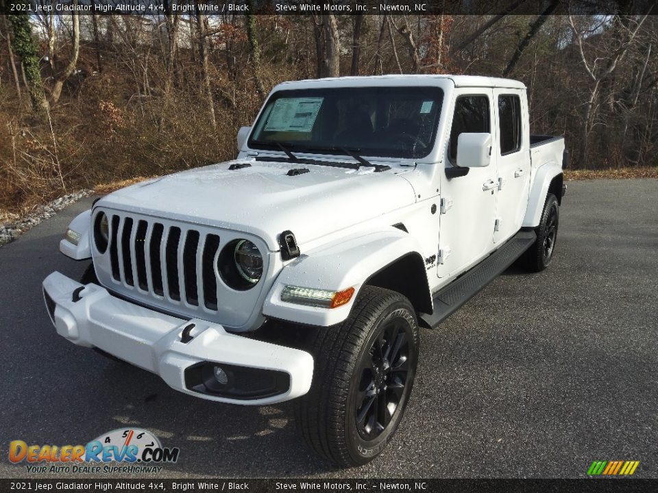 2021 Jeep Gladiator High Altitude 4x4 Bright White / Black Photo #2