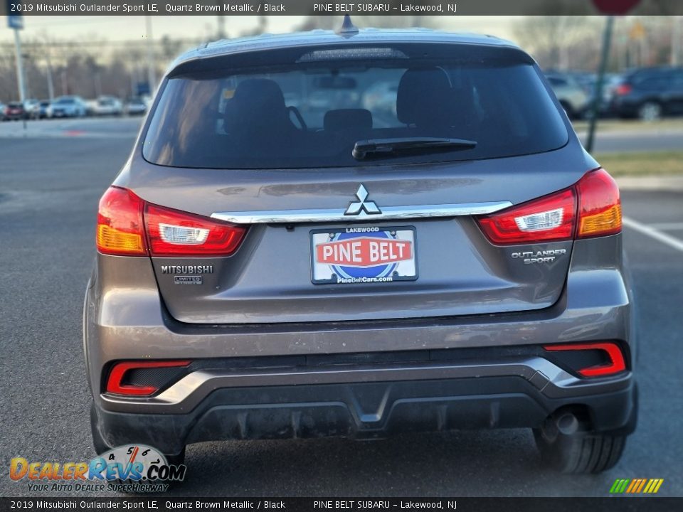 2019 Mitsubishi Outlander Sport LE Quartz Brown Metallic / Black Photo #5