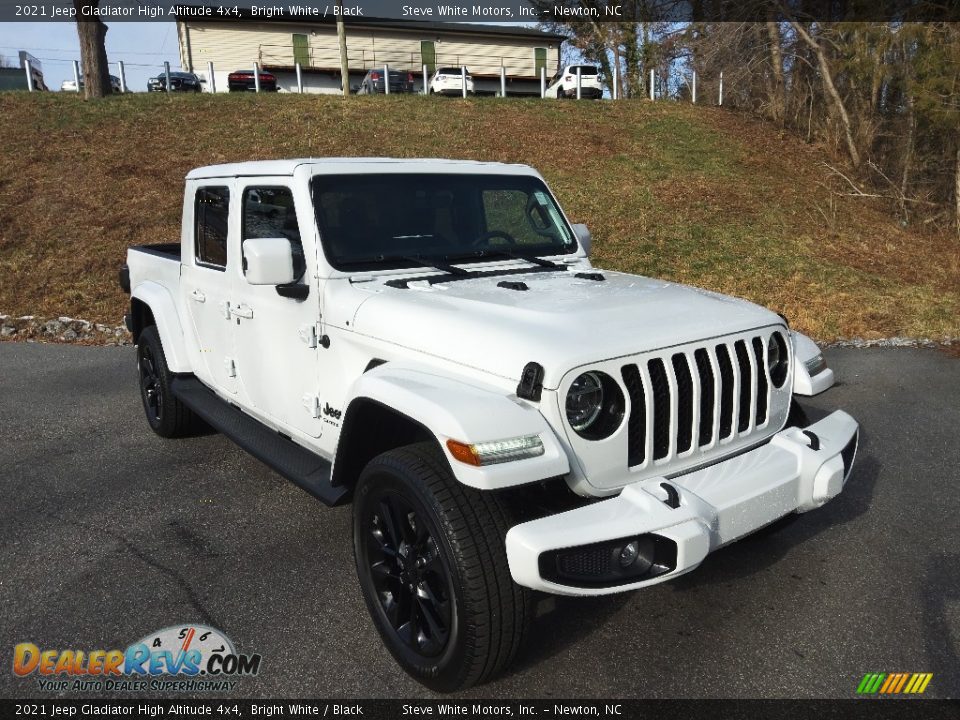 2021 Jeep Gladiator High Altitude 4x4 Bright White / Black Photo #4