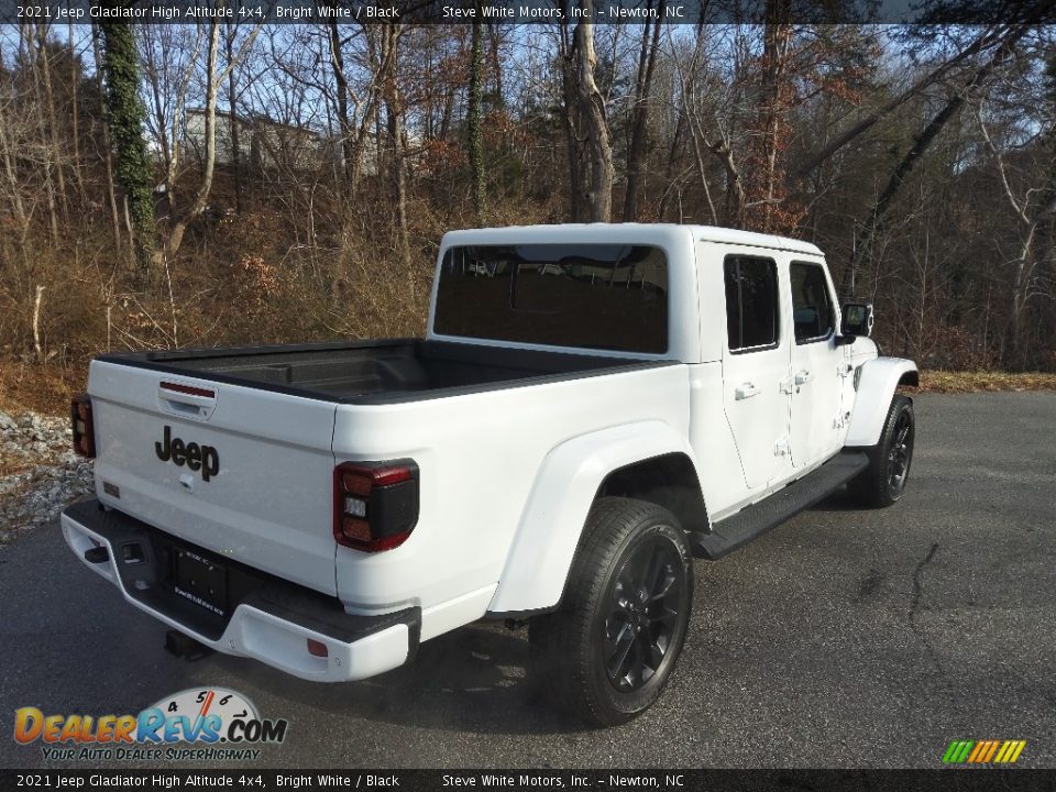 2021 Jeep Gladiator High Altitude 4x4 Bright White / Black Photo #6