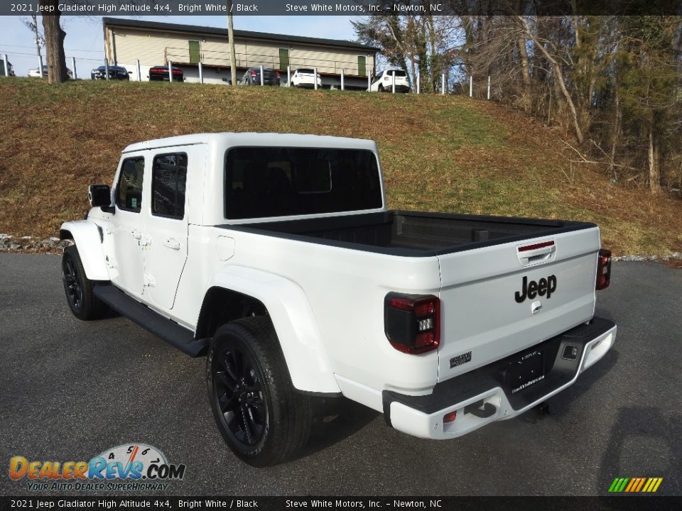 2021 Jeep Gladiator High Altitude 4x4 Bright White / Black Photo #9