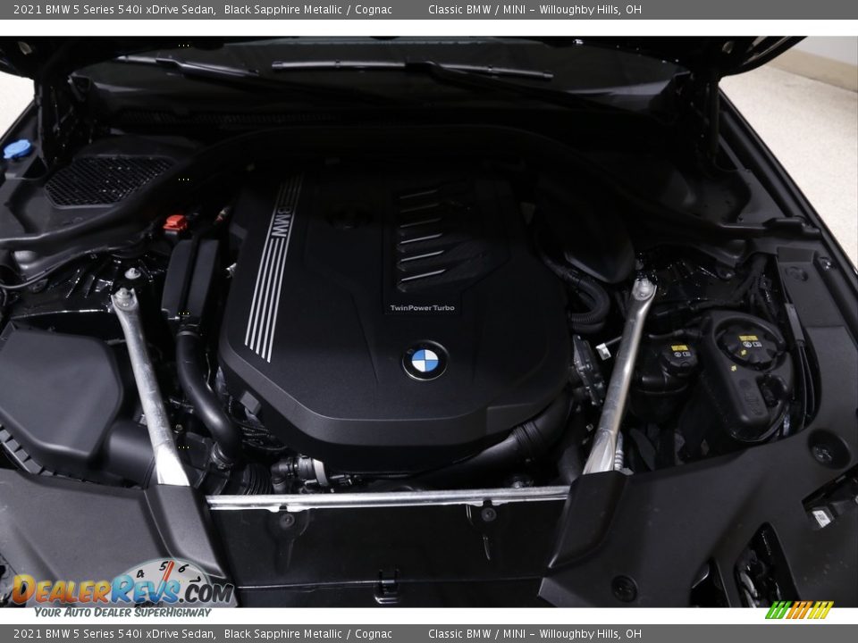 2021 BMW 5 Series 540i xDrive Sedan 3.0 Liter DI TwinPower Turbocharged DOHC 24-Valve Inline 6 Cylinder Engine Photo #26