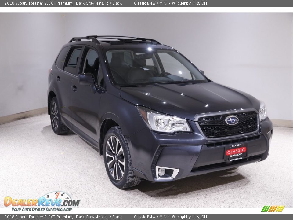 2018 Subaru Forester 2.0XT Premium Dark Gray Metallic / Black Photo #1