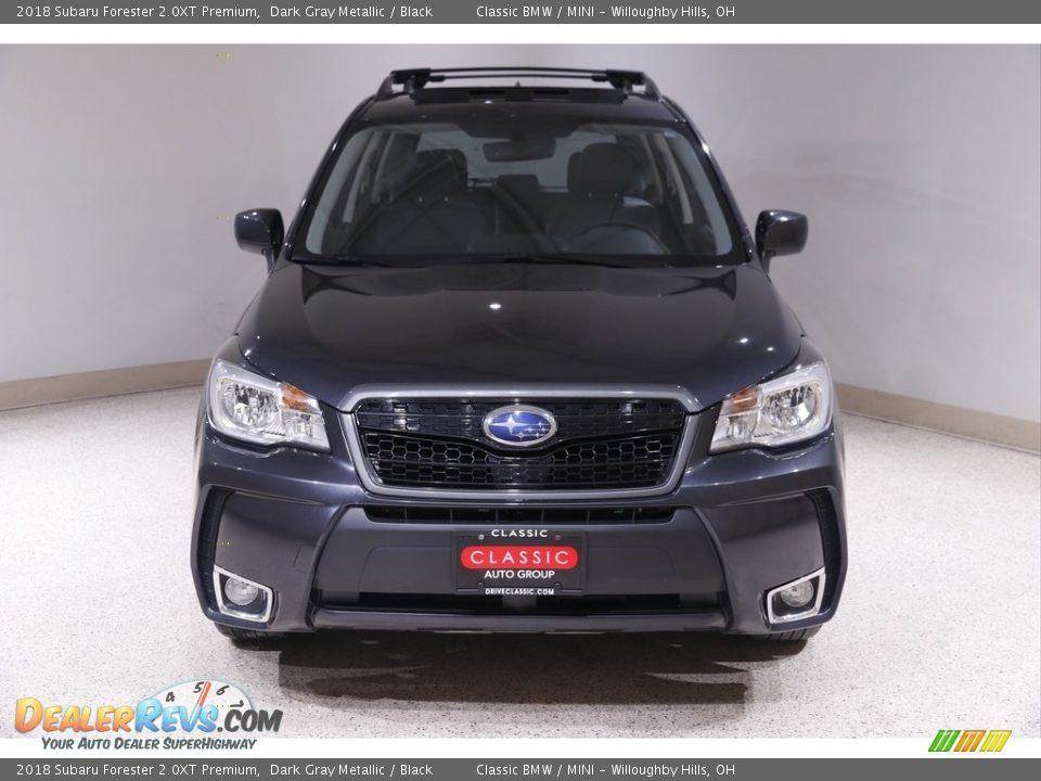 2018 Subaru Forester 2.0XT Premium Dark Gray Metallic / Black Photo #2