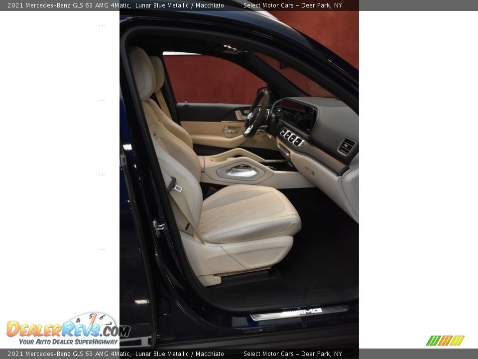 2021 Mercedes-Benz GLS 63 AMG 4Matic Lunar Blue Metallic / Macchiato Photo #11