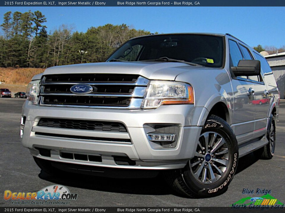 Front 3/4 View of 2015 Ford Expedition EL XLT Photo #1
