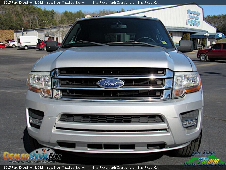 2015 Ford Expedition EL XLT Ingot Silver Metallic / Ebony Photo #8