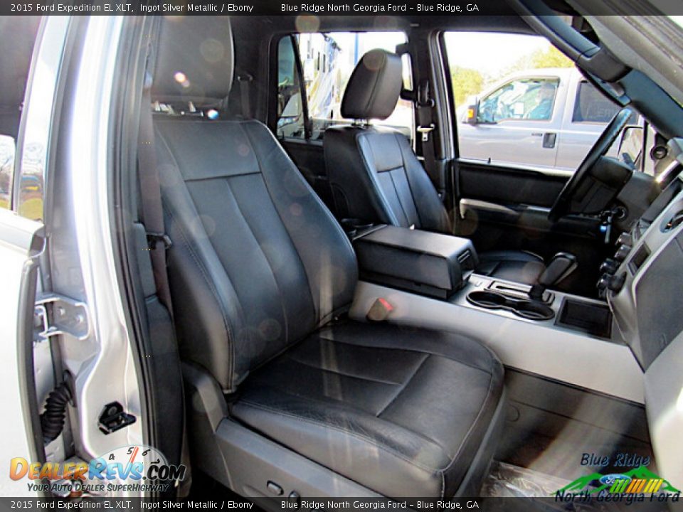 2015 Ford Expedition EL XLT Ingot Silver Metallic / Ebony Photo #12