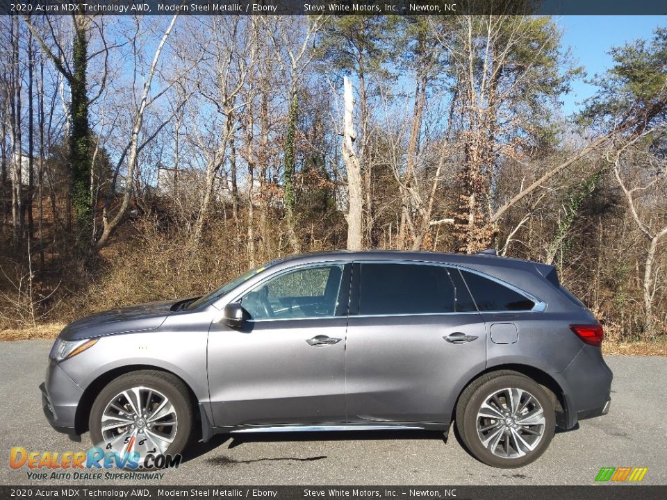 2020 Acura MDX Technology AWD Modern Steel Metallic / Ebony Photo #1