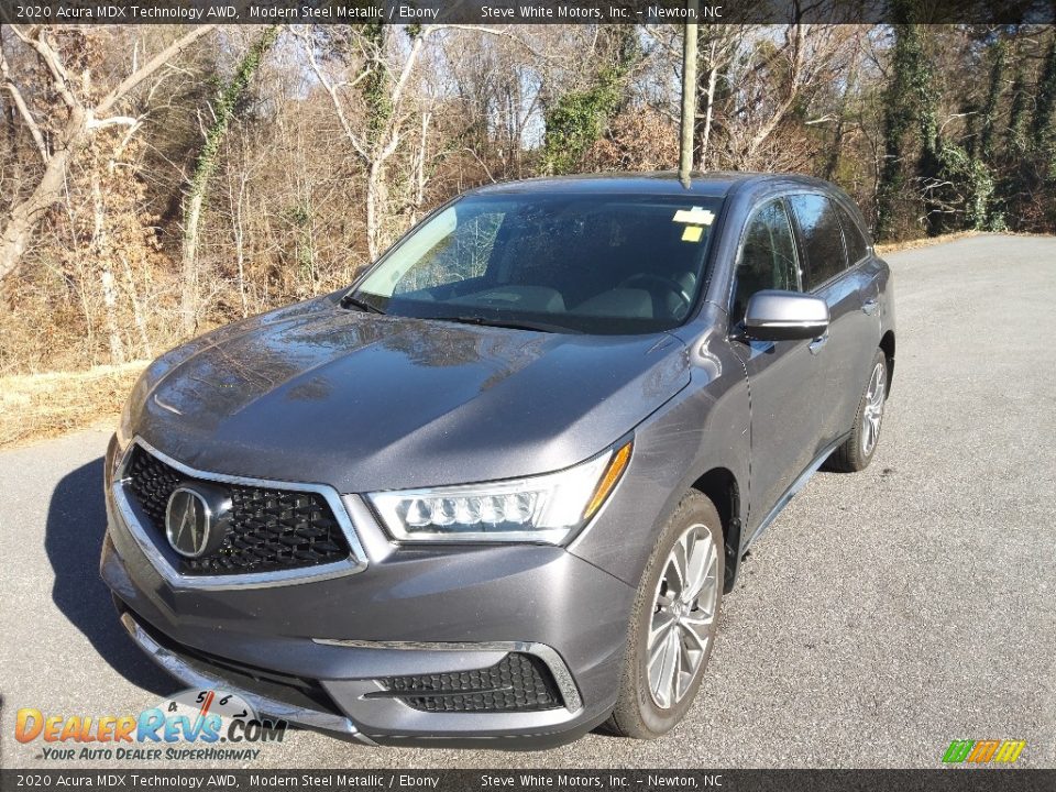 2020 Acura MDX Technology AWD Modern Steel Metallic / Ebony Photo #2