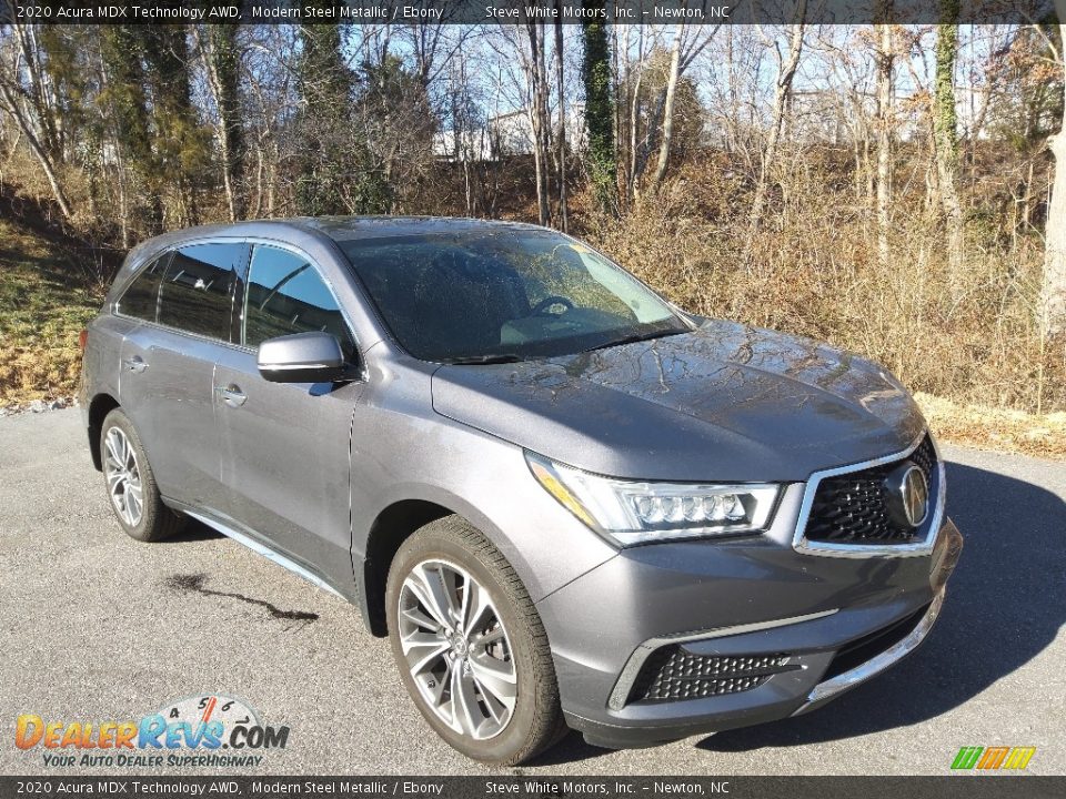 Front 3/4 View of 2020 Acura MDX Technology AWD Photo #4
