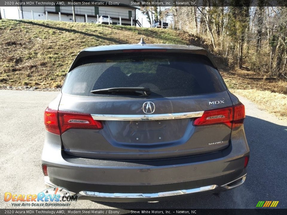 2020 Acura MDX Technology AWD Modern Steel Metallic / Ebony Photo #7