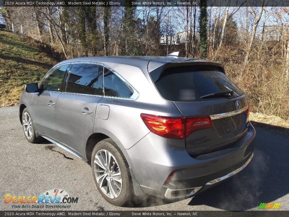 2020 Acura MDX Technology AWD Modern Steel Metallic / Ebony Photo #8