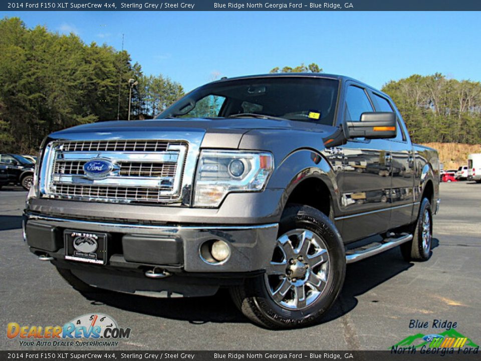 2014 Ford F150 XLT SuperCrew 4x4 Sterling Grey / Steel Grey Photo #1