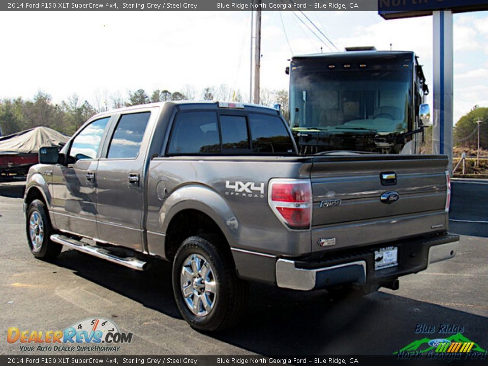 2014 Ford F150 XLT SuperCrew 4x4 Sterling Grey / Steel Grey Photo #3