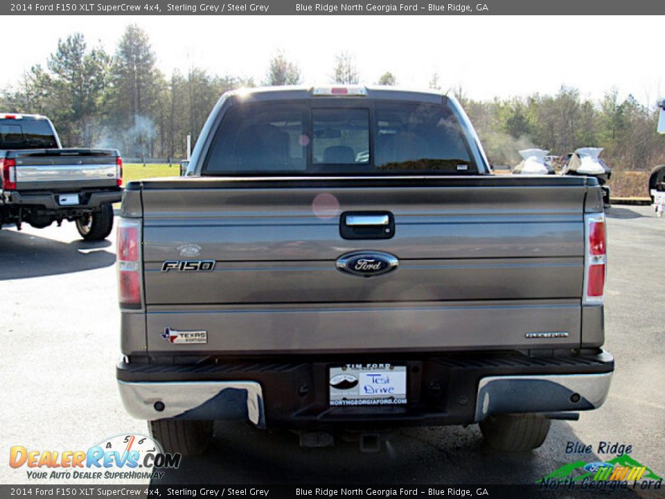 2014 Ford F150 XLT SuperCrew 4x4 Sterling Grey / Steel Grey Photo #4