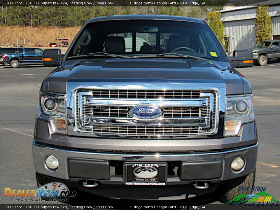 2014 Ford F150 XLT SuperCrew 4x4 Sterling Grey / Steel Grey Photo #8