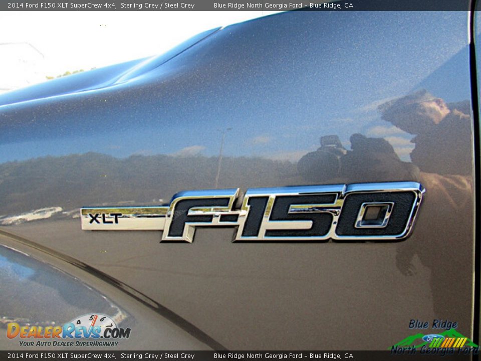 2014 Ford F150 XLT SuperCrew 4x4 Sterling Grey / Steel Grey Photo #27