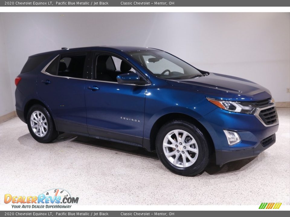 2020 Chevrolet Equinox LT Pacific Blue Metallic / Jet Black Photo #1