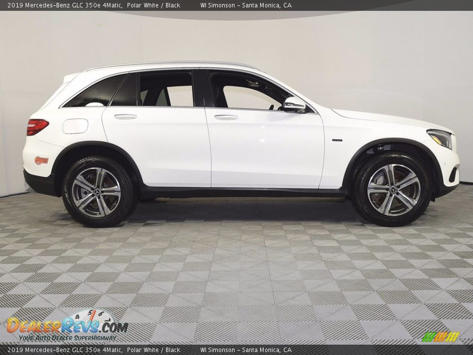 2019 Mercedes-Benz GLC 350e 4Matic Polar White / Black Photo #2