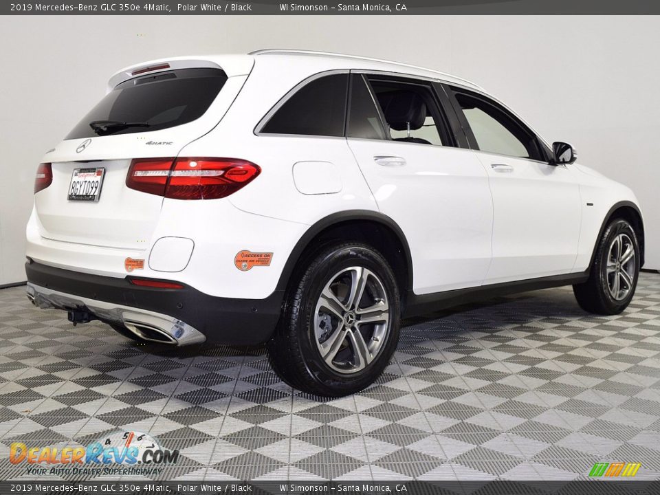 2019 Mercedes-Benz GLC 350e 4Matic Polar White / Black Photo #3