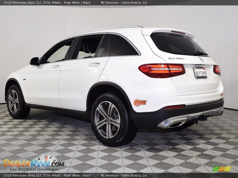 2019 Mercedes-Benz GLC 350e 4Matic Polar White / Black Photo #4