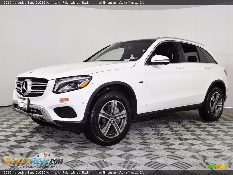 2019 Mercedes-Benz GLC 350e 4Matic Polar White / Black Photo #6