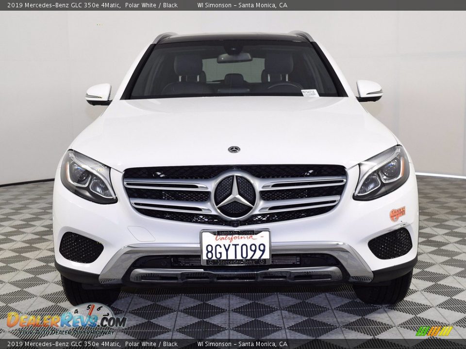 2019 Mercedes-Benz GLC 350e 4Matic Polar White / Black Photo #7