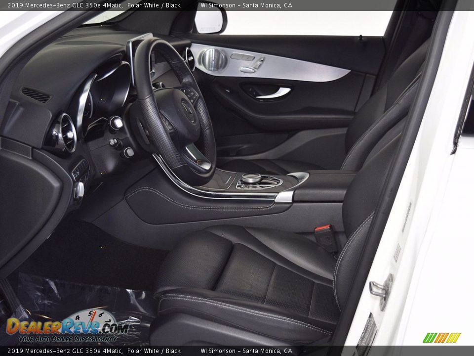 2019 Mercedes-Benz GLC 350e 4Matic Polar White / Black Photo #9