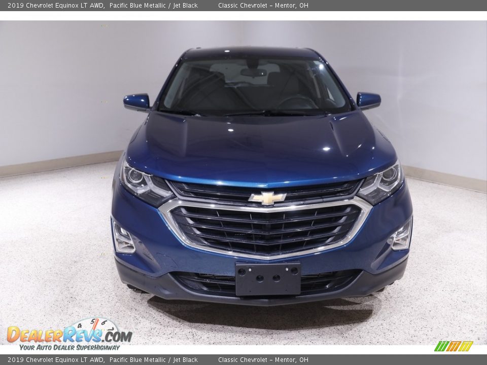 2019 Chevrolet Equinox LT AWD Pacific Blue Metallic / Jet Black Photo #2