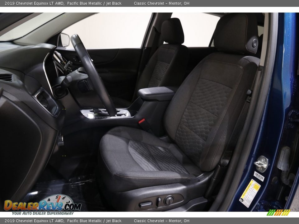 2019 Chevrolet Equinox LT AWD Pacific Blue Metallic / Jet Black Photo #5