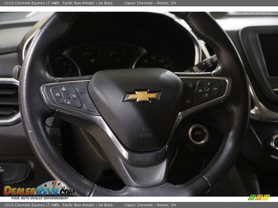 2019 Chevrolet Equinox LT AWD Pacific Blue Metallic / Jet Black Photo #7