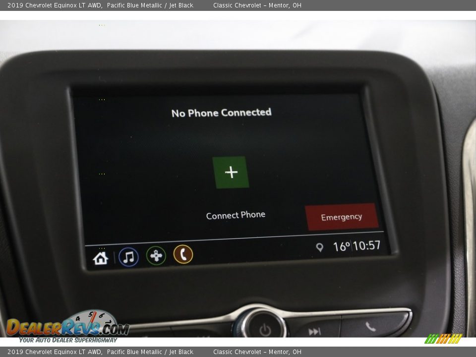 2019 Chevrolet Equinox LT AWD Pacific Blue Metallic / Jet Black Photo #11