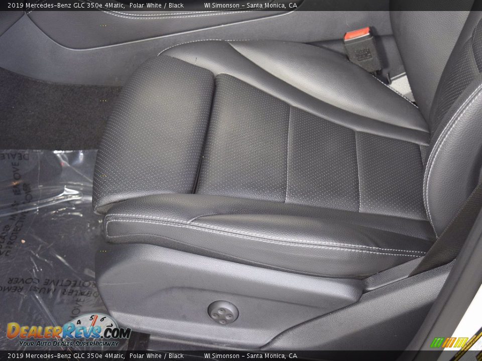 2019 Mercedes-Benz GLC 350e 4Matic Polar White / Black Photo #22