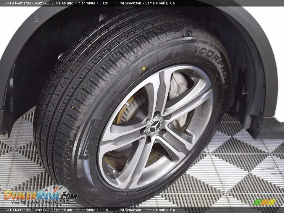 2019 Mercedes-Benz GLC 350e 4Matic Polar White / Black Photo #30