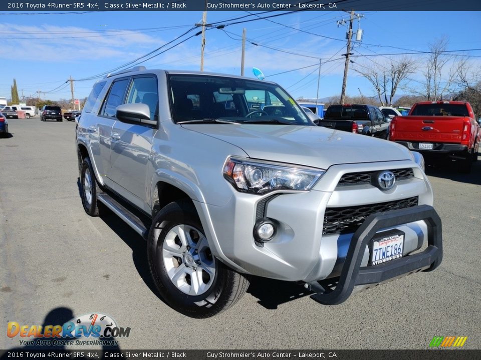 2016 Toyota 4Runner SR5 4x4 Classic Silver Metallic / Black Photo #1