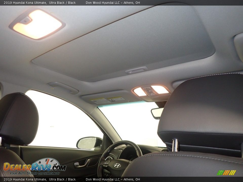 2019 Hyundai Kona Ultimate Ultra Black / Black Photo #2