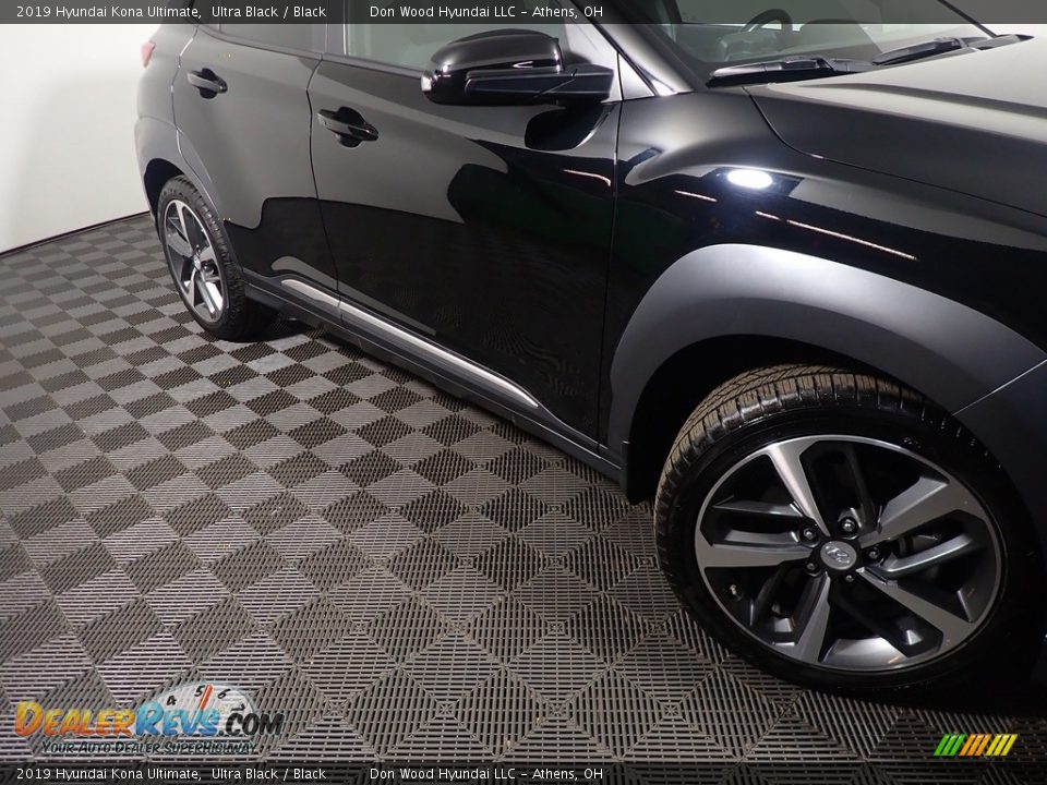 2019 Hyundai Kona Ultimate Ultra Black / Black Photo #6