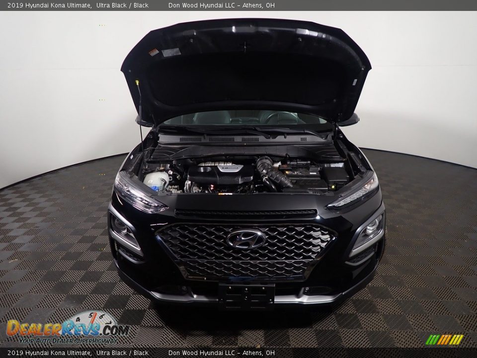 2019 Hyundai Kona Ultimate Ultra Black / Black Photo #8