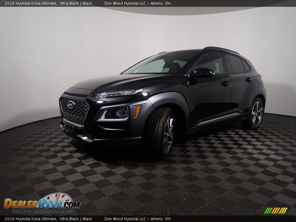 2019 Hyundai Kona Ultimate Ultra Black / Black Photo #10