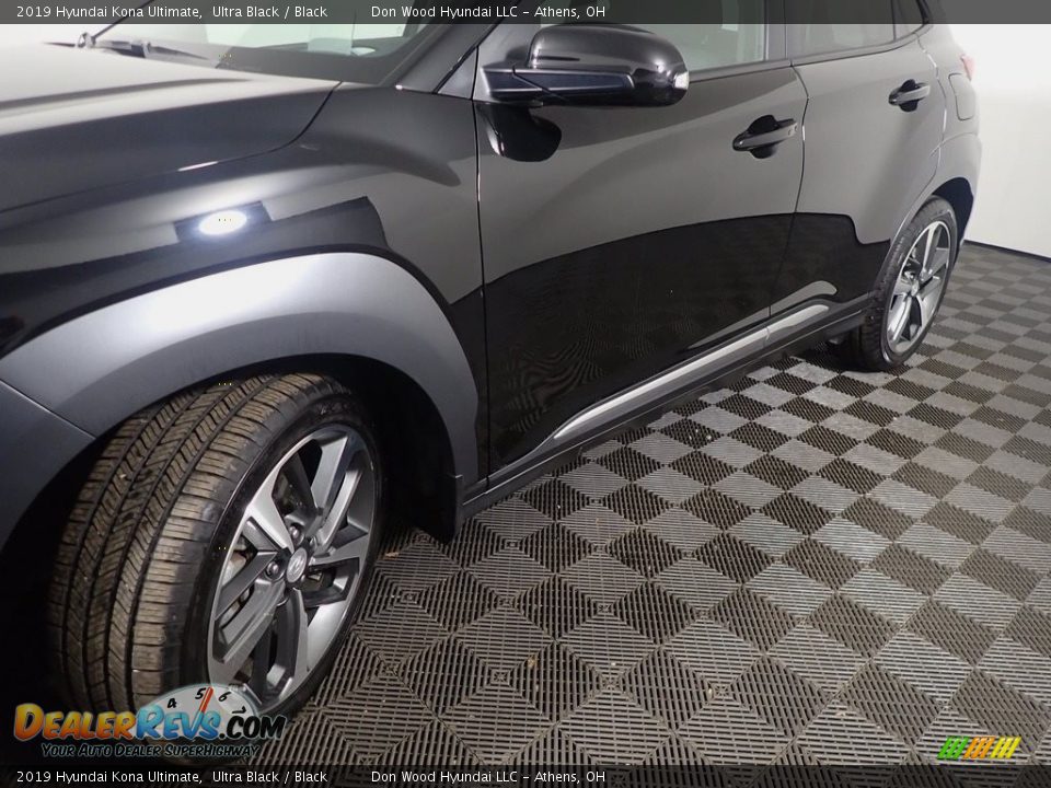 2019 Hyundai Kona Ultimate Ultra Black / Black Photo #12