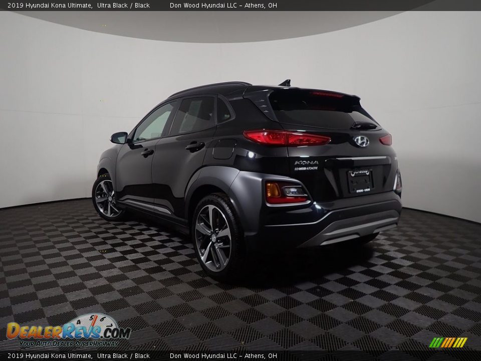 2019 Hyundai Kona Ultimate Ultra Black / Black Photo #13