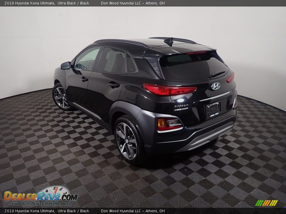 2019 Hyundai Kona Ultimate Ultra Black / Black Photo #14