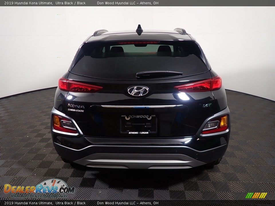 2019 Hyundai Kona Ultimate Ultra Black / Black Photo #15
