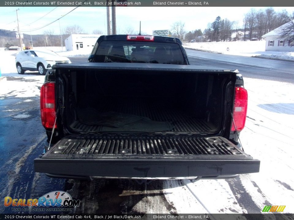 2019 Chevrolet Colorado WT Extended Cab 4x4 Black / Jet Black/Dark Ash Photo #9