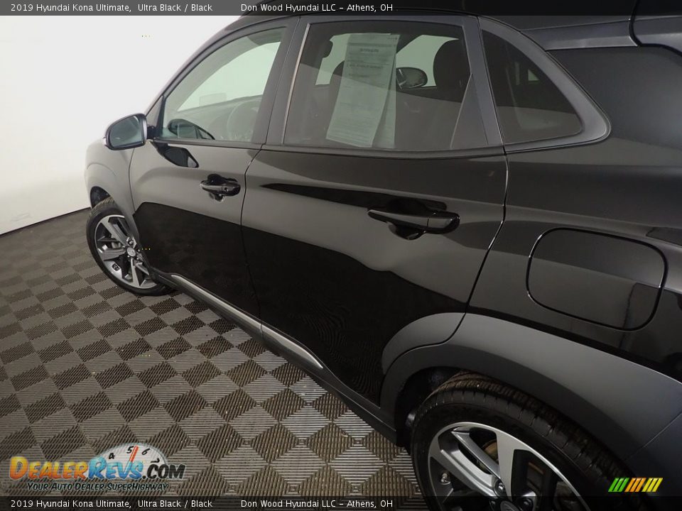2019 Hyundai Kona Ultimate Ultra Black / Black Photo #20